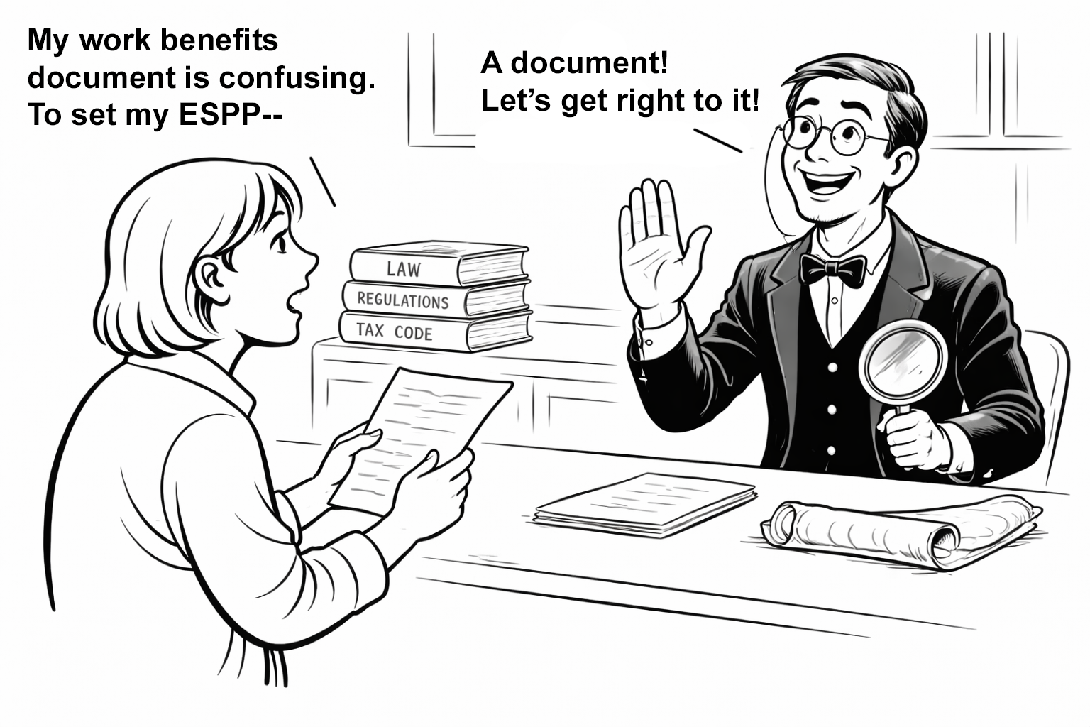 Doc Detective Before Panel 1